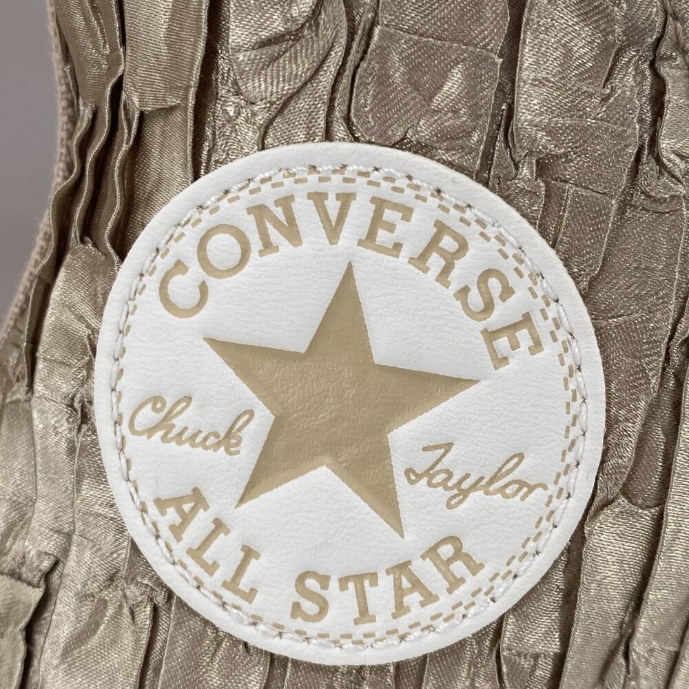Converse Chuck Taylor All Star Wrinkled Satin Shoes Women's US 8.5 - Picture 13 of 16
